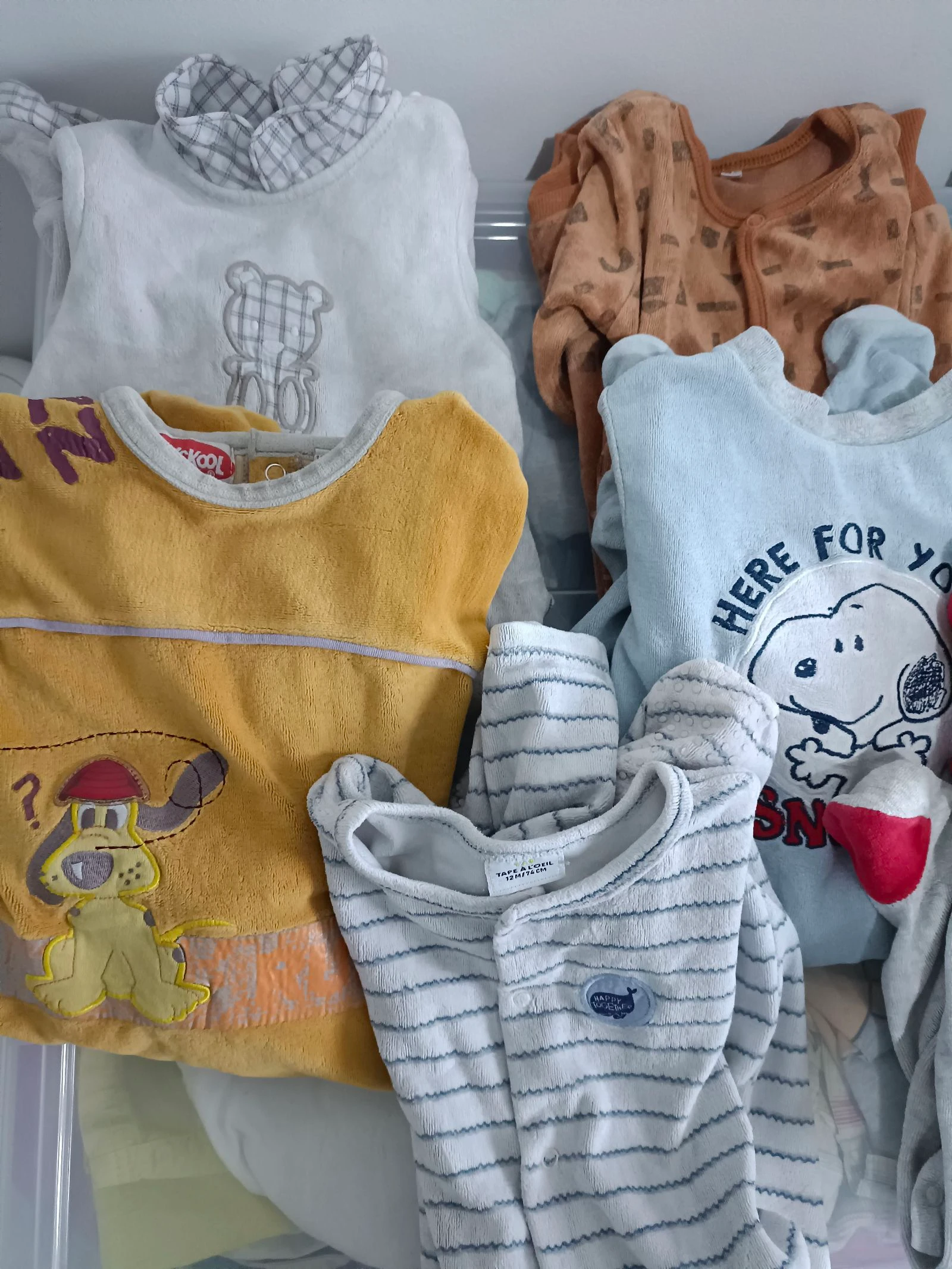 Lote de 8 pijamas 12 meses – photo 2